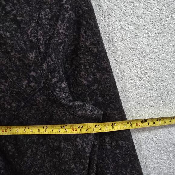 Spyder Active Womens Black Fleece Pullover Jacket Size L Half Zip Warm Stretch - Picture 9 of 14